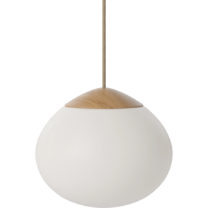 Bolia Acorn suspension Ø 21 en verre opalin mat