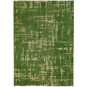 Louis De Poortere Rugs Baobab perrier's green tapis Structures collection