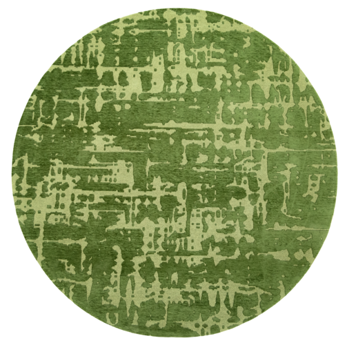 Louis De Poortere Rugs Baobab perrier's green tapijt Structures collection