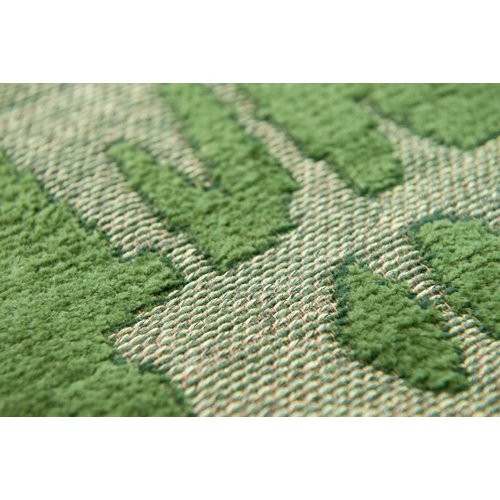 Louis De Poortere Rugs Baobab perrier's green tapijt Structures collection