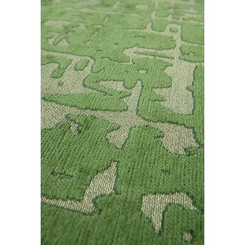 Louis De Poortere Rugs Baobab perrier's green tapijt Structures collection