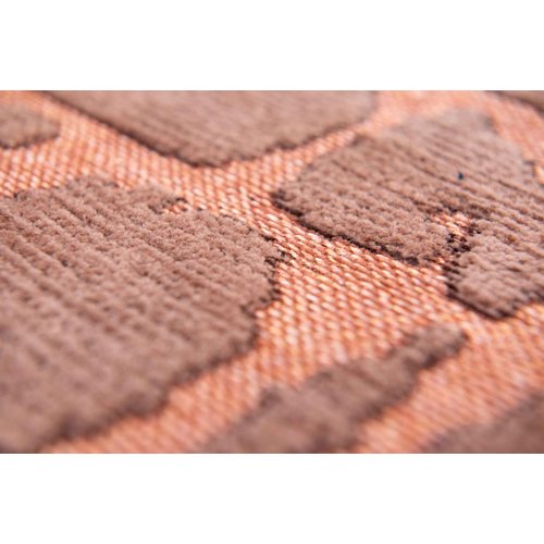 Louis De Poortere Rugs Baobab za copper tapijt Structures collection