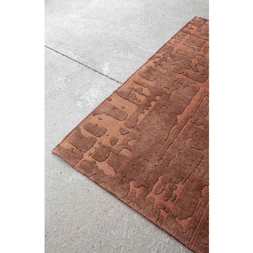 Louis De Poortere Rugs Baobab za copper tapijt Structures collection