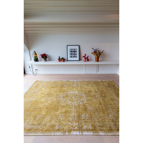 Louis De Poortere Rugs Medallion spring moss tapijt Fading World Collection