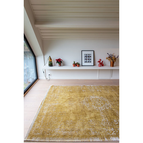 Louis De Poortere Rugs Medallion spring moss tapijt Fading World Collection