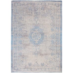 Louis De Poortere Rugs Medallion grey jeans tapis Fading World Collection