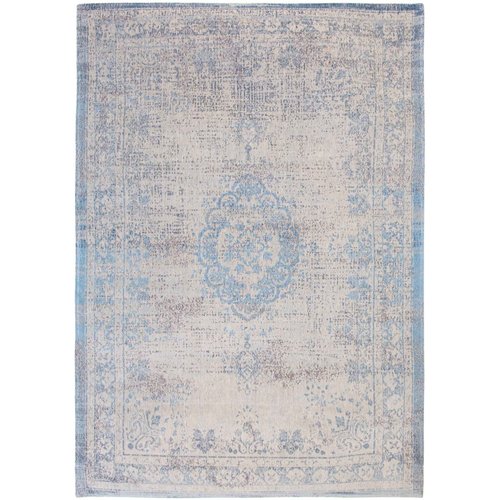 Louis De Poortere Rugs Medallion grey jeans tapijt Fading World Collection