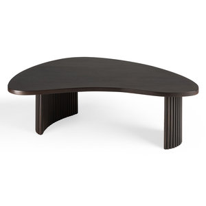 Ethnicraft Boomerang salontafel 90 x 61 mahonie Ethnicraft Boomerang salontafel 90 x 61 mahonie