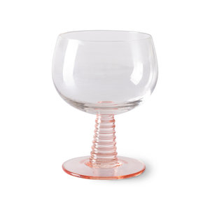 HKLiving Swirl verre bas nude HKLiving Swirl verre bas nude