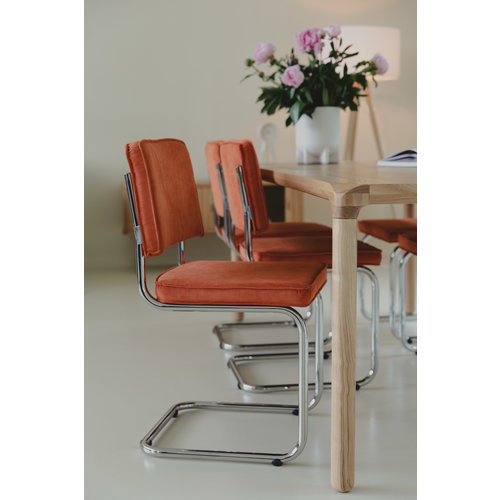 Zuiver Storm eettafel naturel essenhout