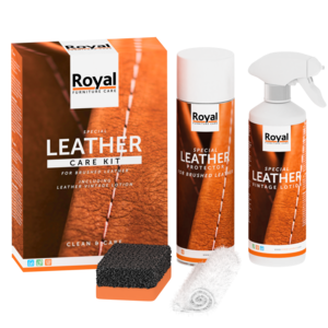 Royal kit d'entretien cuir pour cuir brossé et vintage Royal kit d'entretien cuir pour cuir brossé et vintage
