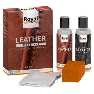 Royal Leder care kit wax & oil 2 x 150 ml