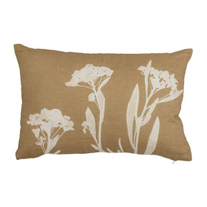 Bloomingville Gin coussin brun en lin