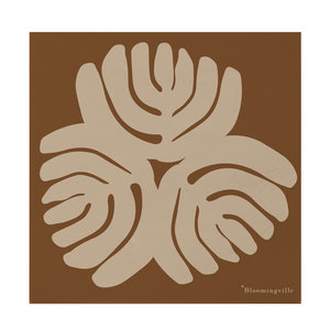 Bloomingville Gritt serviettes en papier brun FSC Bloomingville Gritt serviettes en papier brun FSC