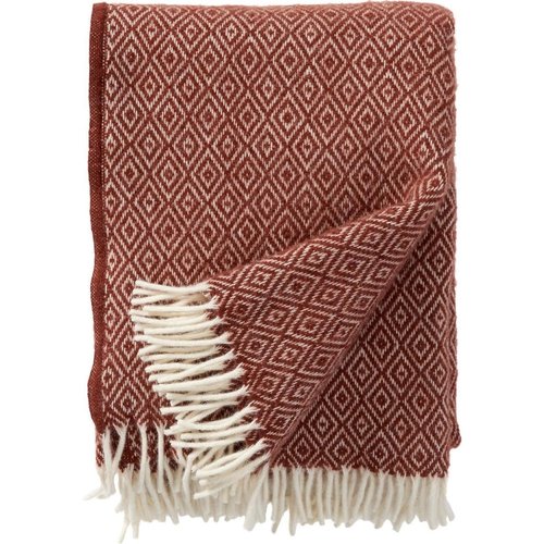 Klippan Stella plaid roest Klippan Stella plaid roest