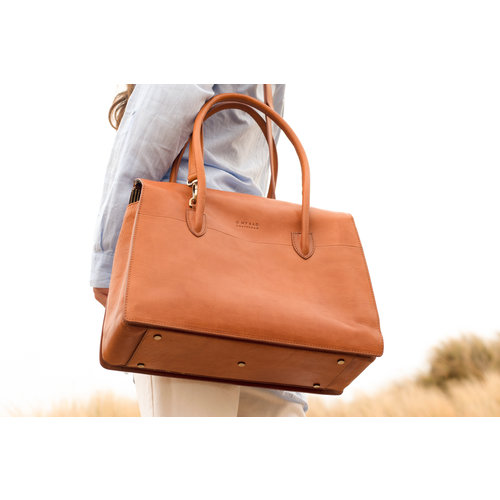 O My Bag Kate handtas - stromboli leder cognac