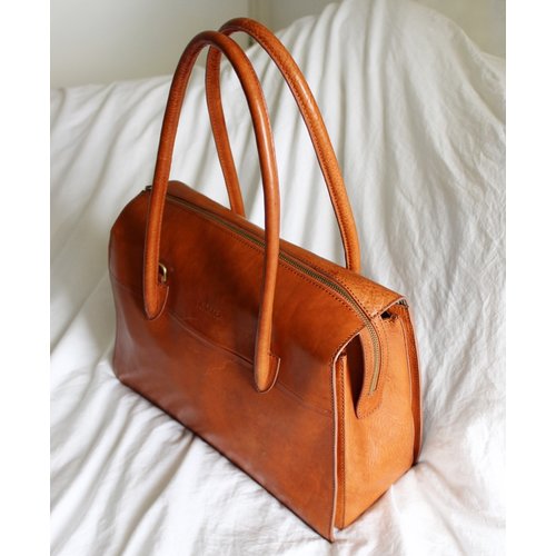 O My Bag Kate handtas - stromboli leder cognac