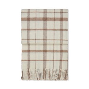 Elvang Tweed plaid light mocca