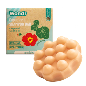 Wondr Shampoo bar Flower power - sensitive capucine