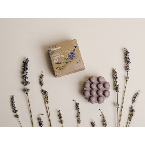 Wondr Shampoo bar Purple healing - lavender & lilac