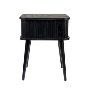Zuiver Barbier table d'appoint/table de nuit noire