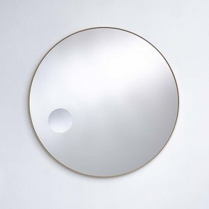 Deknudt Mirrors Hoop zoom miroir rond bronze M Deknudt Mirrors Hoop zoom miroir rond bronze M