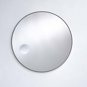Deknudt Mirrors Hoop zoom miroir rond noir M Deknudt Mirrors Hoop zoom miroir rond noir M