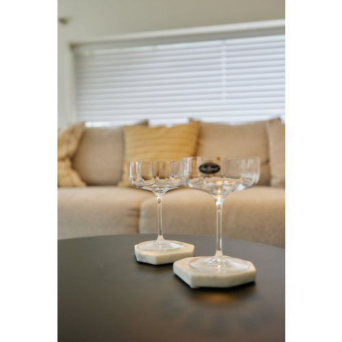 Luigi Bormioli Jazz cocktail coupeglas - set van 6