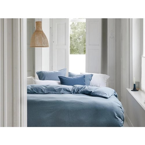 Yumeko Dekbedovertrek velvet flanel light blue 240 x 220 incl. 2 x 60 x 70 Yumeko Dekbedovertrek velvet flanel light blue 240 x 220 incl. 2 x 60 x 70