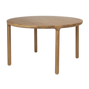 Zuiver Storm ronde eettafel naturel essenhout Ø 128