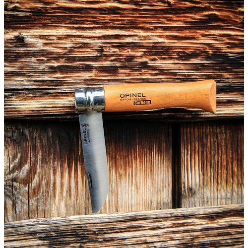 Opinel Zakmes N°08 Carbonstaal