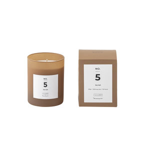 Bloomingville NO. 5 Sea Salt geurkaars sojawas