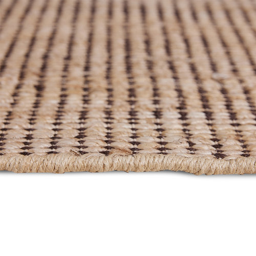 HKLiving Rustiek geweven tapijt jute 200 x 200