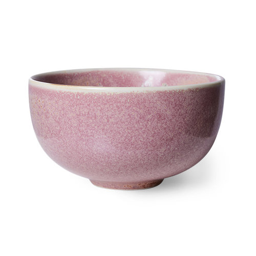 HKLiving Chef ceramics bowl rustiek roze