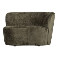 Stone bankje warm groen