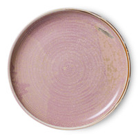 Chef ceramics eetbord rustiek roze