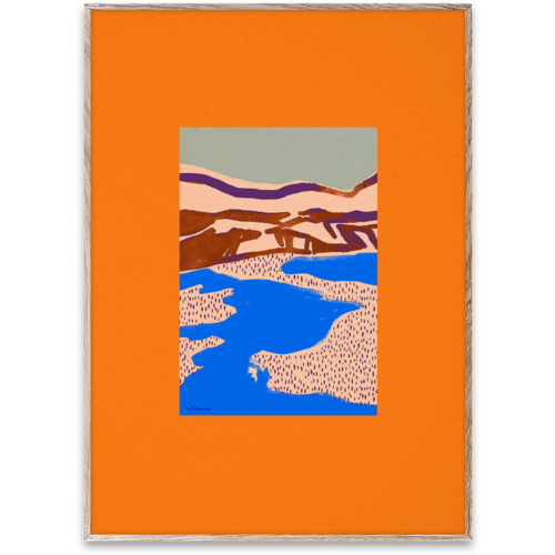 Paper Collective Orange landscape poster 50 x 70 Paper Collective Orange landscape poster 50 x 70