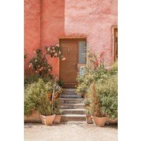 IXXI Wanddecoratie - Pink house in France