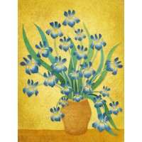 IXXI Wanddecoratie - Irises