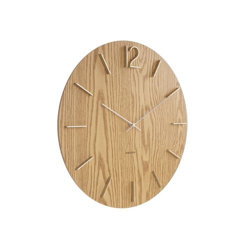 Karlsson Meek wandklok licht hout