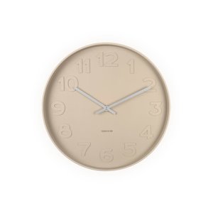Karlsson Horloge Mr. Brown sand