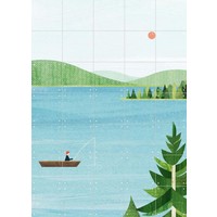 IXXI Wanddecoratie - On the lake