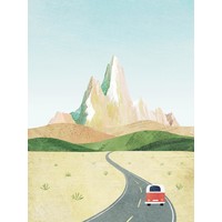 IXXI Wanddecoratie - Road to Monte Fitz Roy