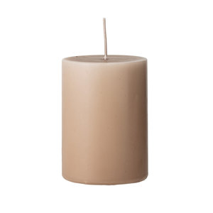 Bloomingville Bougie Anja brun Ø 7 x H 10 cm