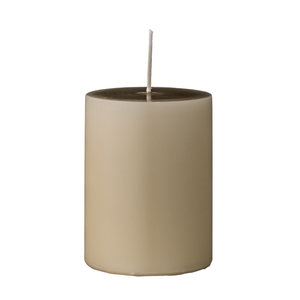 Bloomingville Anja bougie nature Ø 7 x h 10 cm