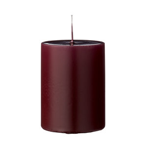 Bloomingville Bougie Anja aubergine Ø 7 x H 10 cm