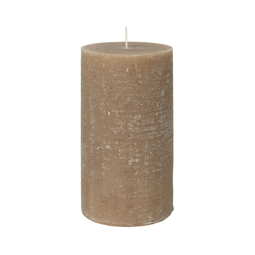 Broste Copenhagen Kaars rustic mocca Ø 10 X H 18 cm Broste Copenhagen Kaars rustic mocca Ø 10 X H 18 cm