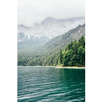 IXXI Wanddecoratie - Eibsee lake