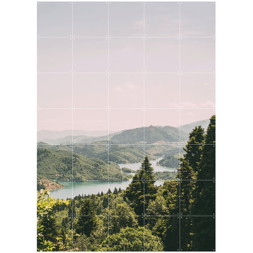 IXXI IXXI Wanddecoratie - Lake plastiras IXXI IXXI Wanddecoratie - Lake plastiras