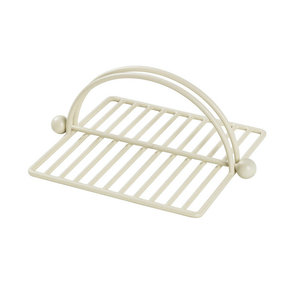 Broste Copenhagen Viet porte-serviettes gris chaud Broste Copenhagen Viet porte-serviettes gris chaud